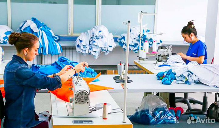 Швейный цех по пошиву одежды из текстиля