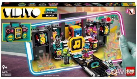 Конструктор lego Vidiyo 43115 Бумбокс, новый