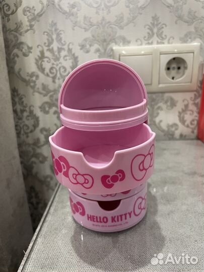 Контейнер-органайзер для мелочей Hello Kitty