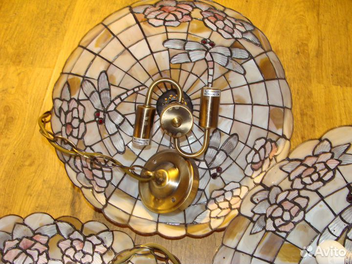 Стиль Тиффани, комплект светильников
