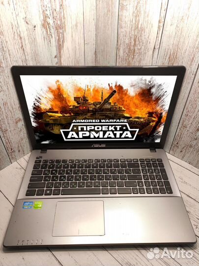 Мощный Asus на intel/SSD/500GB/6GB/GeForce 2GB