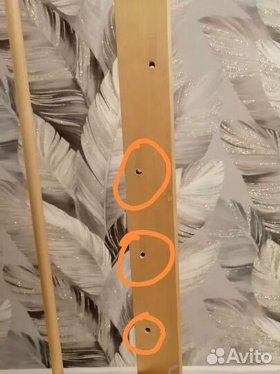 Детская кровать с матрасом б/у