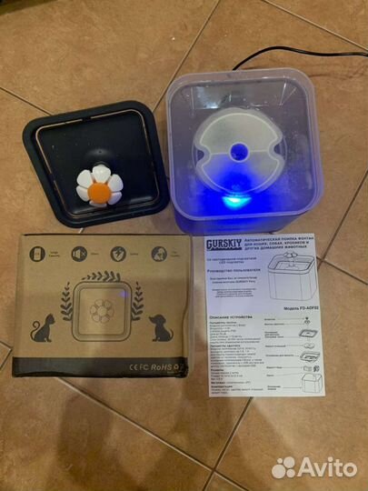 Питьевой фонтанчик для животных