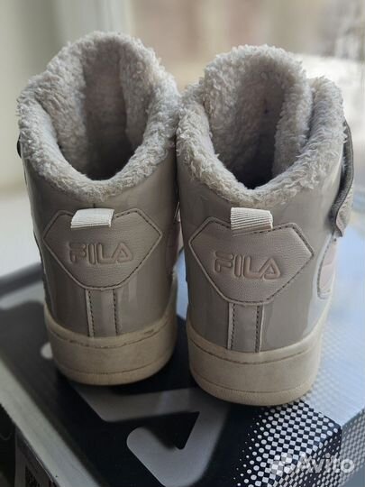 Кеды утепленные Fila р.35