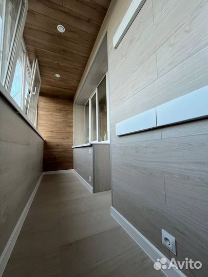 Отделка лоджии