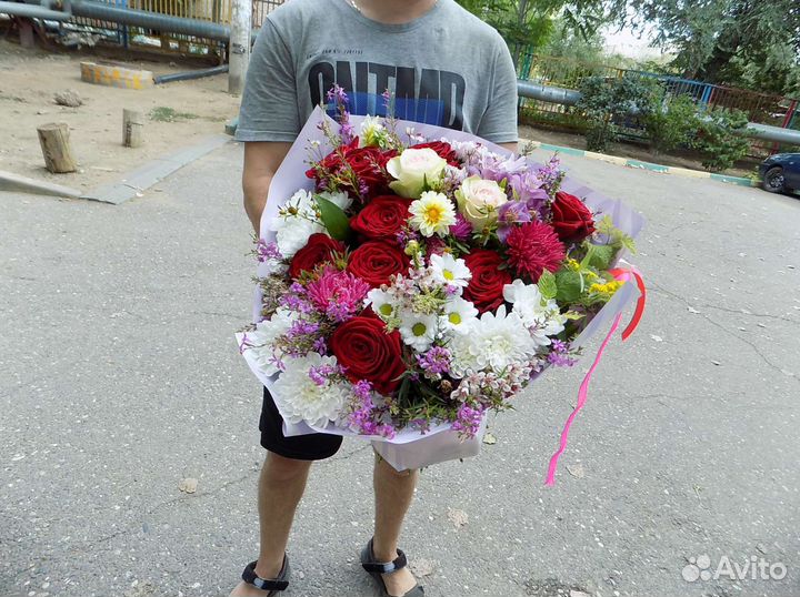 Букет с Розами. Супер обьем
