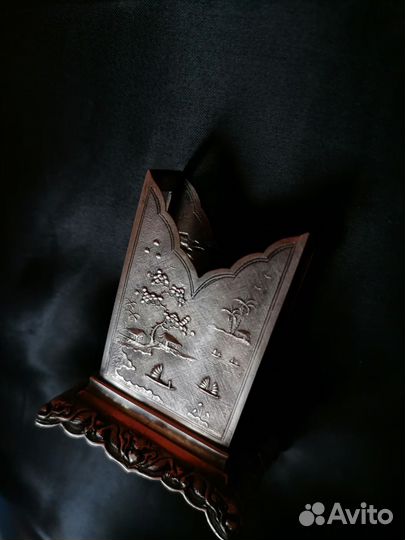 Серебряная спичечница СССР