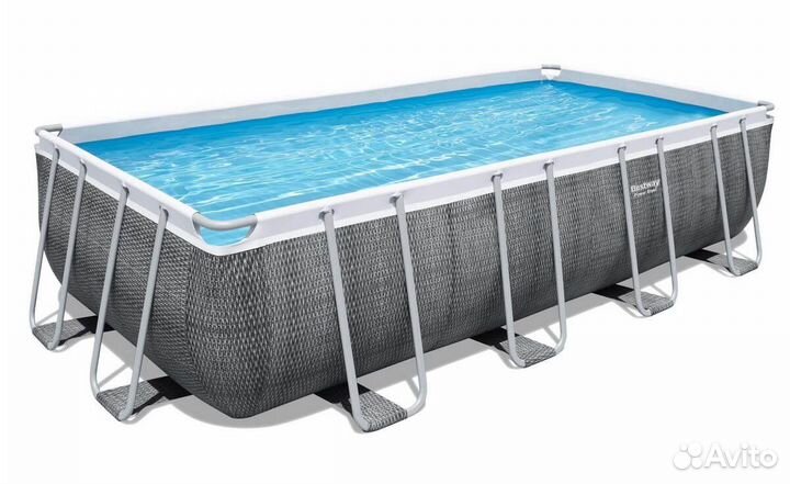 Каркасный бассейн bestway 488*244*122
