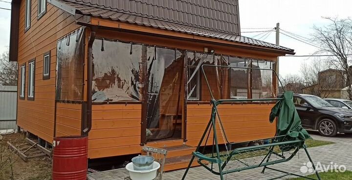 Мягкие окна на веранду