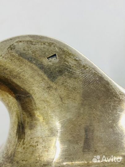 Молочник с фигурным туловом Серебро 84 пр. 1833 г