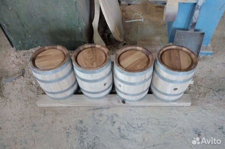 Деревянная бочка, кадки,купель