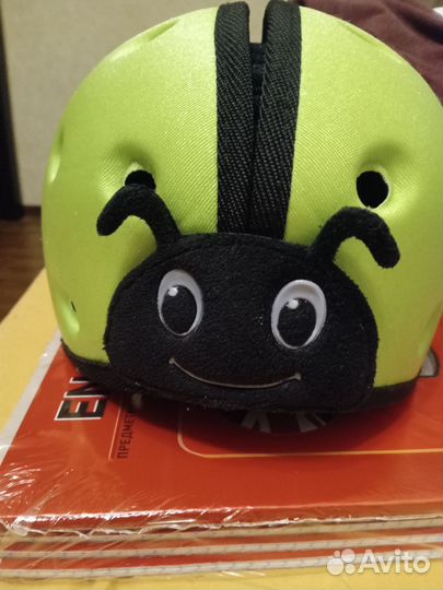 Защитный шлем для малыша Божья коровка