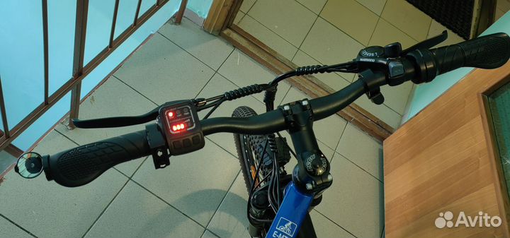 Электровелосипед hiper Engine B54 синий. Бу