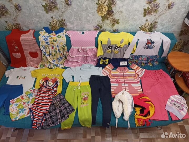 Вещи пакетом на девочку