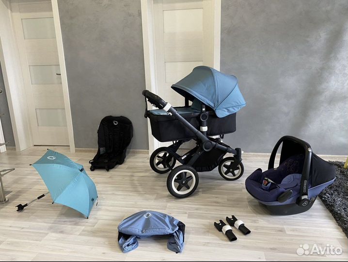 Коляска bugaboo buffalo (fox) 3 в 1