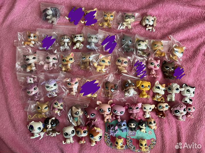 Littlest pet shop lps лпс кошки собаки стоячки