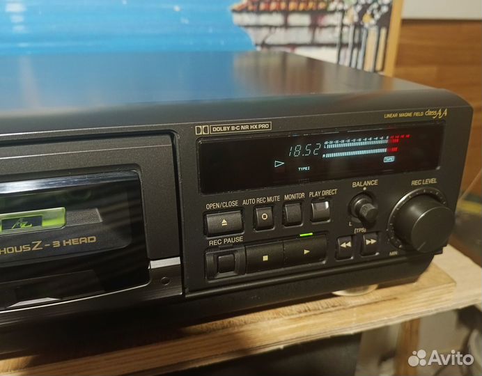 Technics RS-AZ7. Дека. Трёх головая