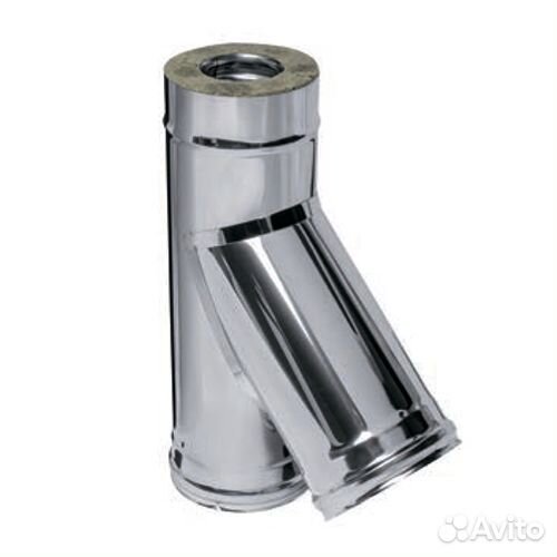 Сэндвич-тройник ferrum 135гр. (430/0,5мм + нерж.)