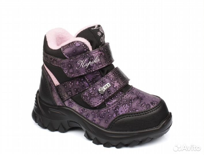 Ботинки зимние Kapika (Фиолетовый, Девочка, 28 / 18 см)
