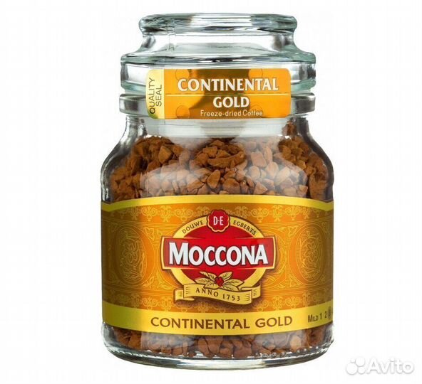 Растворимый кофе Moccona Continental Gold 47,5 г