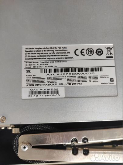 KVM консоль aten KL1516AiM