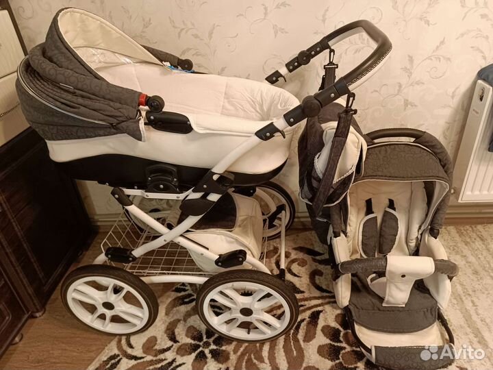 Детские коляски 2 в 1 индиго бу