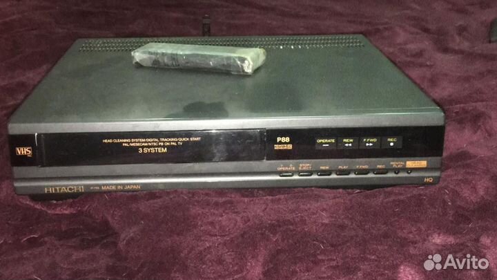 Видеомагнитофон новый Hitachi