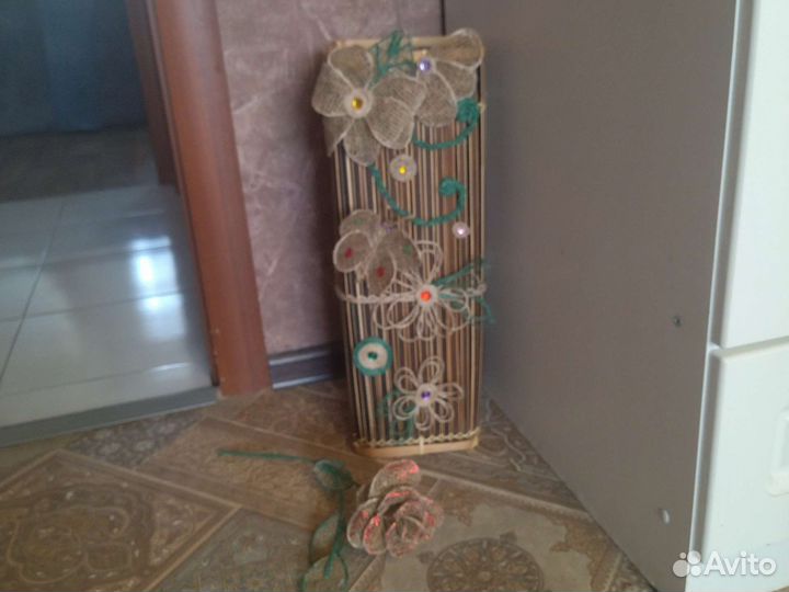 Ваза напольная высокая