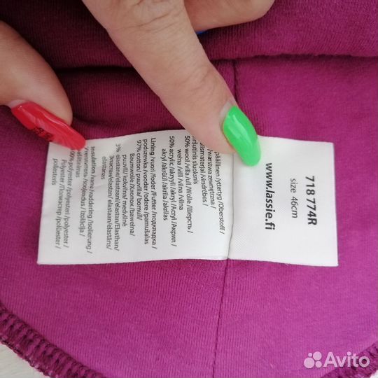 Шапка шлем lassie