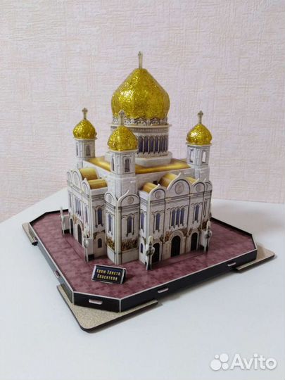 Макет : Храм Христа Спасителя