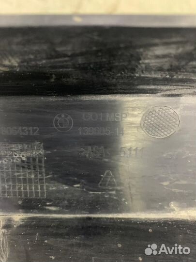 Решетка переднего бампера BMW X3, X4