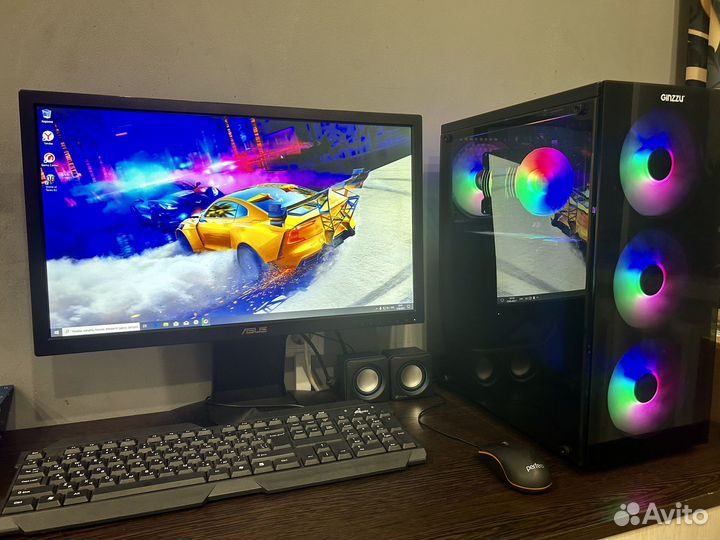 Игровой компьютер с RX580 8gb