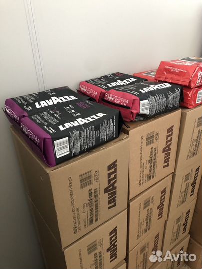 Кофе в зернах lavazza Лавацца