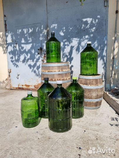 Бутыль стеклянная 20 литров