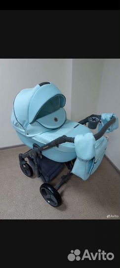 Коляска adamex 3 в 1 бу