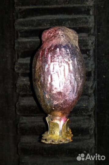 Ёлочная игрушка на прищепке обезьяна СССР