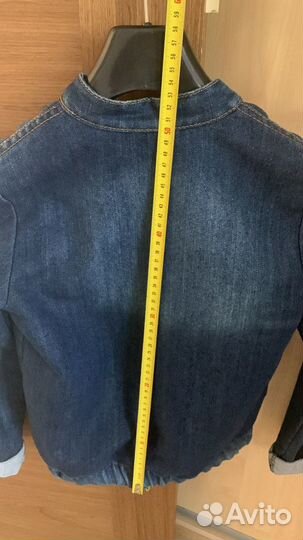 Куртка джинцевая на мальчика, рост 122