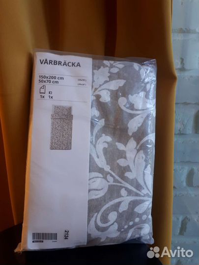 Постельное белье икеа 150200 varbracka