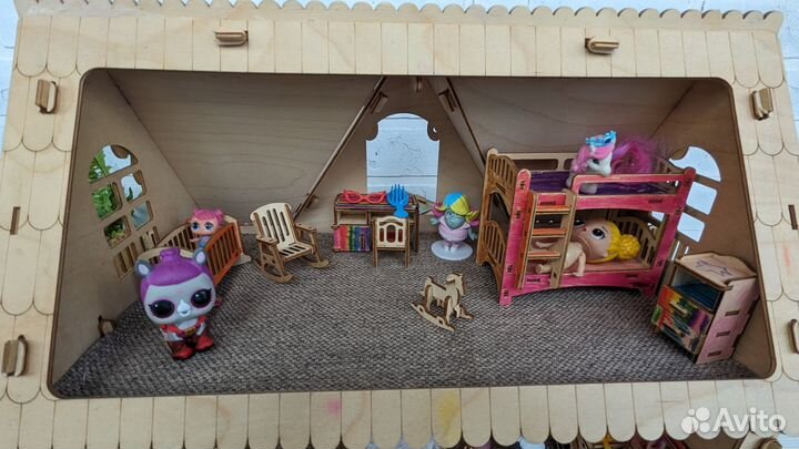Кукольный дом, дом для лол
