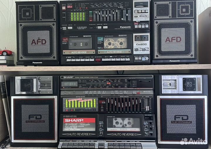 Кассетные магнитолы 80х