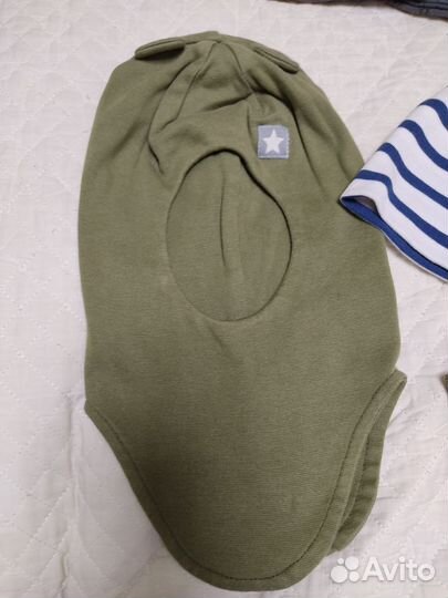Шапки и снуды пакетом для мальчика на 2-4 года