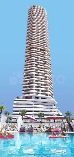 1-к. апартаменты, 5000 м², 20/48 эт.