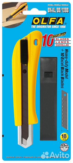 Нож 18мм Olfa OL-BN-AL/BB/10BB