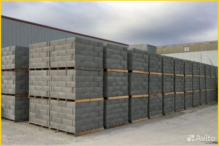 Блок керамзитобетонный, керамзитовый блок