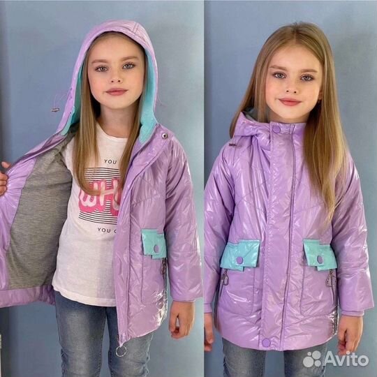 Куртка на девочку демисезон. Новая с биркой