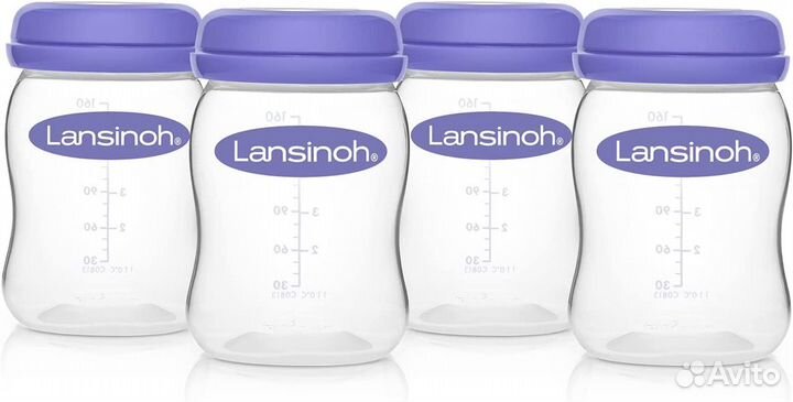 4 Бутылочки Для Хранения Грудного Молока