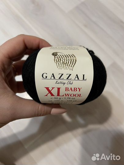 Пряжа Gazzal XL Baby Wool