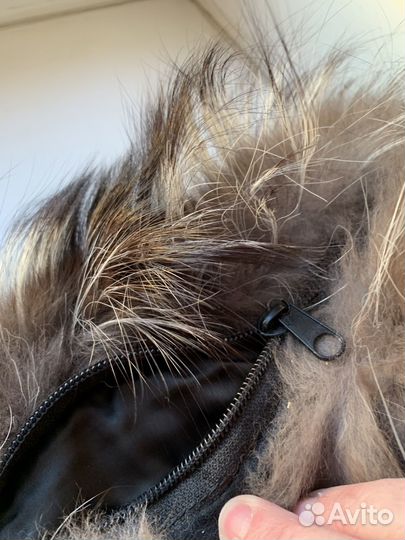 Муфта из чернобурки