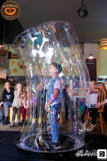Аниматор - шоу мыльных пузырей на прпздник