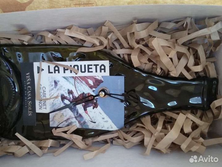 Часы- бутылка